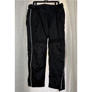 Tourmaster Overpant Motorcycle Riding Pants Black Moto Biker Men's XL 36-38